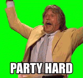 Party Hard Party Hard GIF - Party Fiesta Hard GIFs