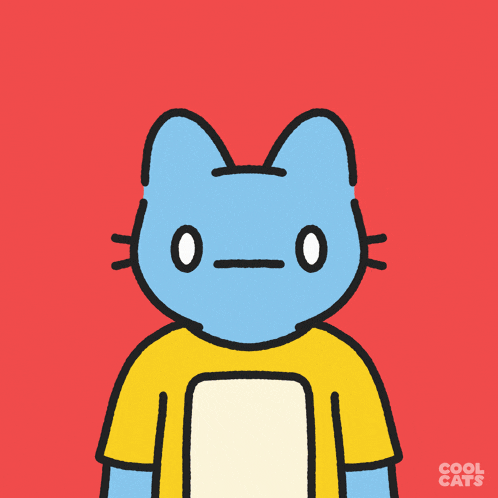 Confused Blue Cat GIF - Confused Blue Cat Cool Cats GIFs