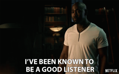 Ive Been Known To Be A Good Listener Db Woodside GIF - Ive Been Known To Be A Good Listener Db Woodside Amenadiel GIFs