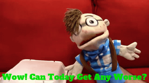 Sml Cody GIF - Sml Cody Wow Can Today Get Any Worse GIFs
