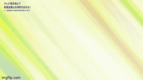 a close up of a cartoon character 's face with a green ribbon around his head