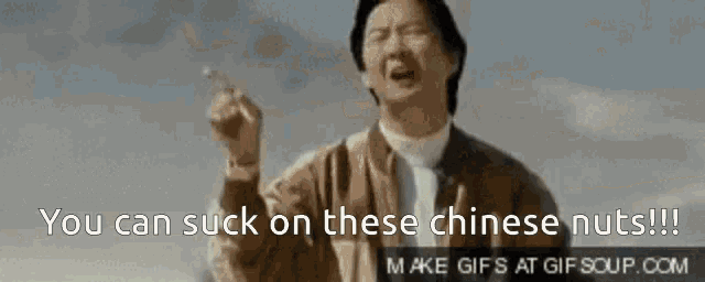 Chinese Nuts Leslie Chow GIF - Chinese Nuts Leslie Chow Hangover GIFs