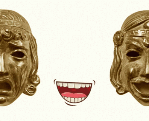 Mask Smile GIF - Mask Smile Gold GIFs