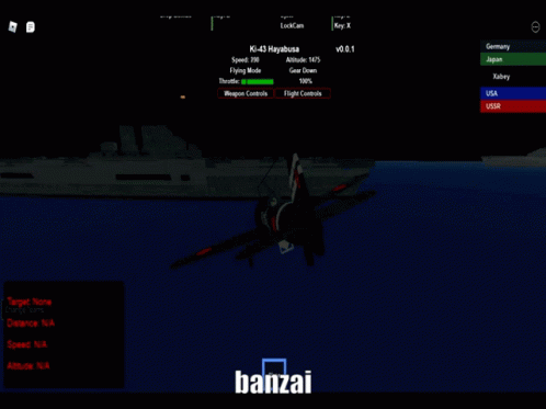 Banzai Plane GIF - Banzai Plane Roblox GIFs