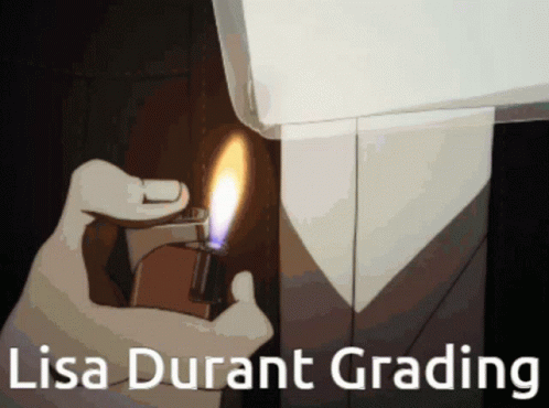 Lisa Durant Grading Adachi GIF - Lisa Durant Grading Lisa Durant Adachi GIFs