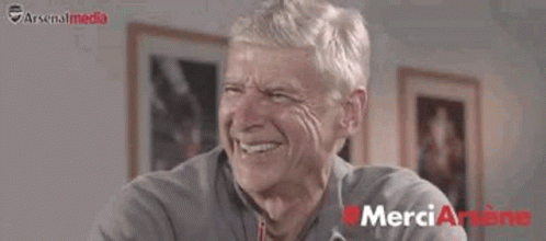 Arsenal Fc Arsène Wenger GIF - Arsenal Fc Arsène Wenger Smile GIFs