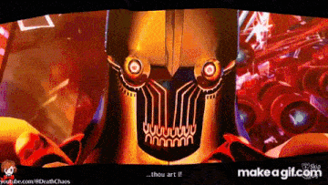 a screenshot of a video game with the words " thou art it " at the bottom