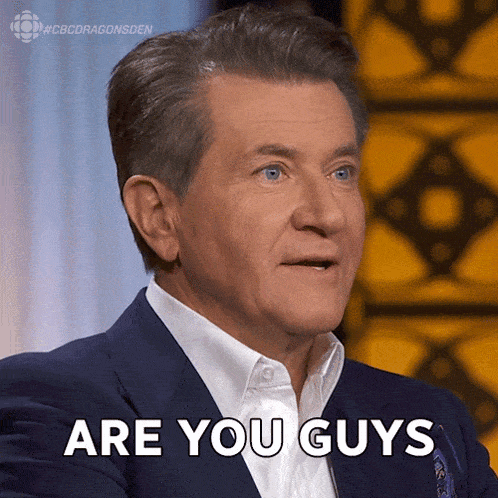Are You Guys Independently Wealthy Robert Herjavec GIF - Are You Guys Independently Wealthy Robert Herjavec Dragons' Den GIFs