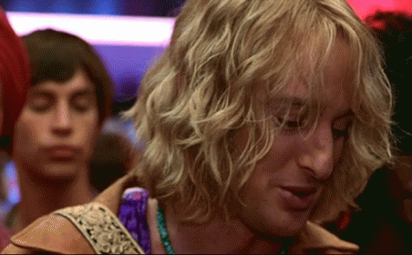 I Guess You Can Dere-lick My Balls, Cap-i-tan! - Owen Wilson As Hansel In Zoolander GIF - Zoolander Quotes Reaction GIFs