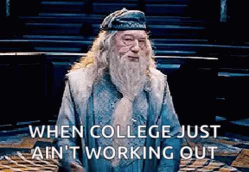 Dumbledore Harrypotter GIF - Dumbledore Harrypotter Well GIFs