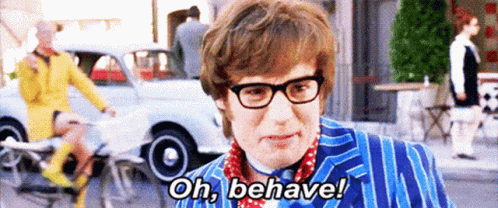Austin Powers Oh Behave GIF - Austin Powers Oh Behave Smile GIFs
