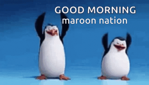 Maroon Goodmorning GIF - Maroon Goodmorning Goodmorning Maroon Nation GIFs