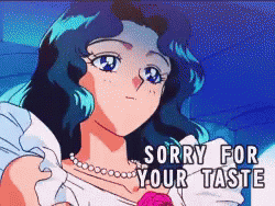 Sorry For Your Taste - Sailor Moon GIF - Sailor Moon Sailor Neptune Hair Flip GIFs