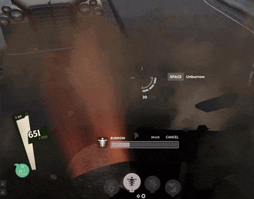 a video game screen shows a truck being destroyed with a score of 1651
