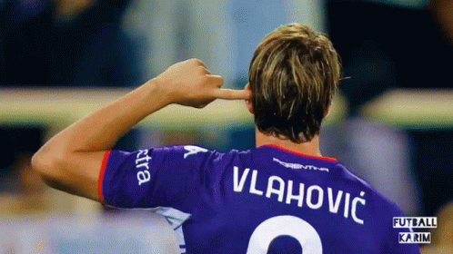 Dusan Vlahovic Vlahovic GIF - Dusan Vlahovic Vlahovic Fiorentina GIFs