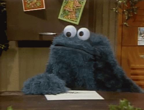 Thinking Cookie Monster GIF - Thinking Cookie Monster Confused GIFs