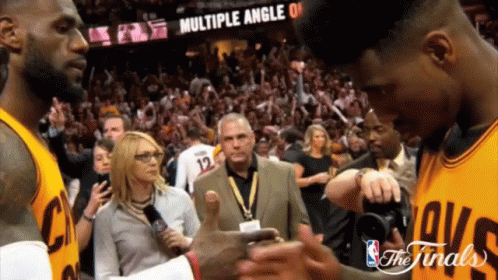 Cleveland Cavaliers GIF - Cleveland Cavaliers Handshake GIFs