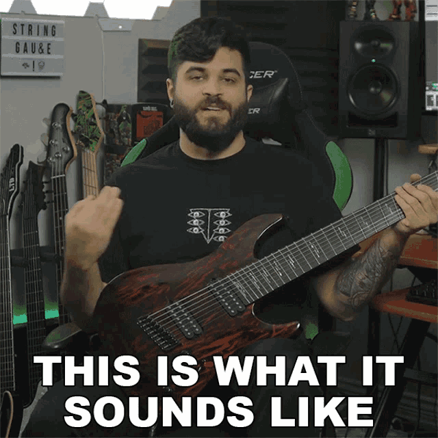 This Is What It Sounds Like Andrew Baena GIF - This Is What It Sounds Like Andrew Baena It Goes Like This GIFs