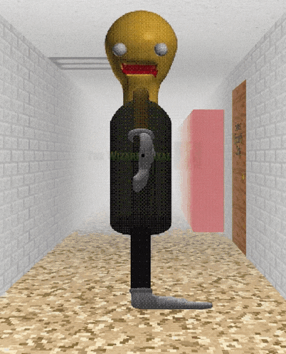 a computer generated image of a person with a knife in their hand