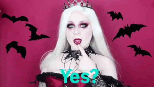 Lillee Jean Vampire GIF - Lillee Jean Vampire Yes GIFs