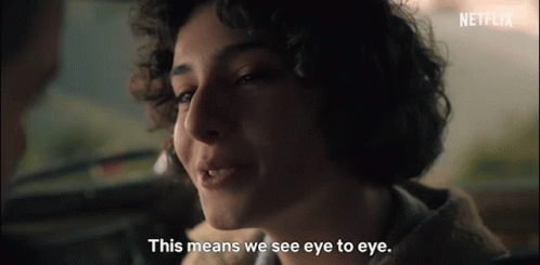 That Means We See Eye To Eye Rasel Aseo GIF - That Means We See Eye To Eye Rasel Aseo Asude Kalebek GIFs