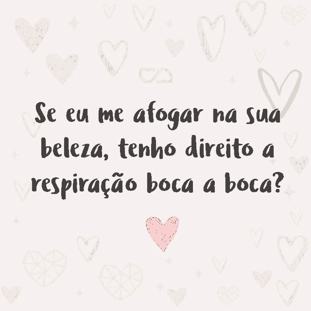 a pink background with hearts and the words se eu me afogar na sua beleza