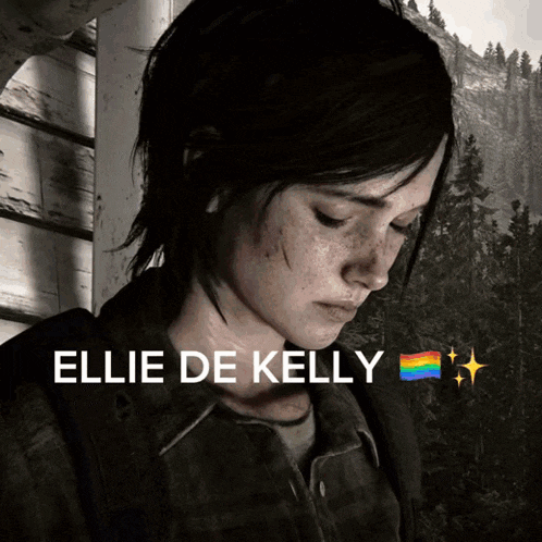 a poster of a woman with the name ellie de kelly