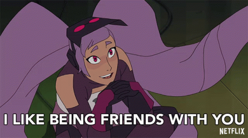 I Like Being Friends With You Entrapta GIF - I Like Being Friends With You Entrapta Shera And The Princesses Of Power GIFs