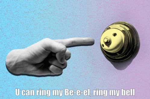 U Can Ring My Bell Bell GIF - U Can Ring My Bell Ring My Bell Bell GIFs