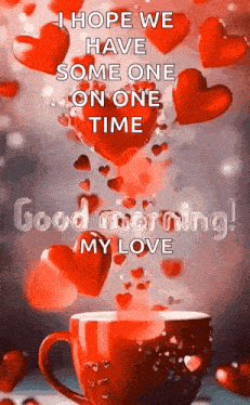Good Morning Images Love Gif GIF - Good Morning Images Love Gif Red Hearts GIFs