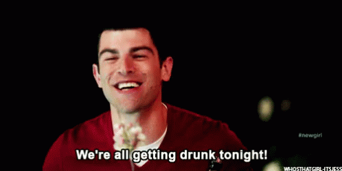 New Girl Drunk GIF - New Girl Drunk Party GIFs