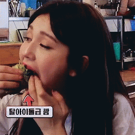 Somi Eating GIF - Somi Eating Food GIFs