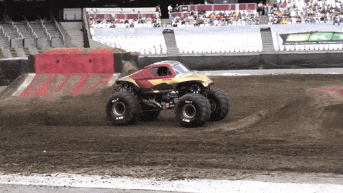 a monster truck with the word ram on the front