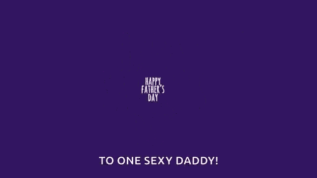 a purple background with the words happy father 's day