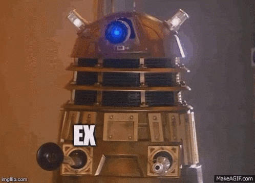 Dalek Exterminate GIF - Dalek Exterminate Doctorwho GIFs