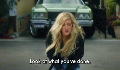 Look At What You'Ve Done. GIF - Ellie Goulding Calvin Harris Music GIFs