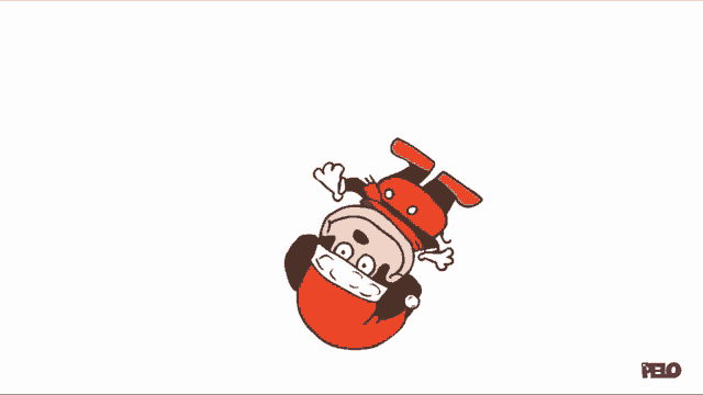a cartoon mickey mouse wearing a santa hat