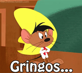 Gringos... GIF - The Looney Tunes Show Speedy Gonzales Gringos GIFs