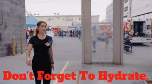 Station19 Andy Herrera GIF - Station19 Andy Herrera Dont Forget To Hydrate GIFs