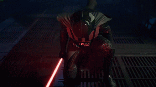 Strong With The Darkside Star Wars GIF - Strong With The Darkside Star Wars Laser Sword GIFs