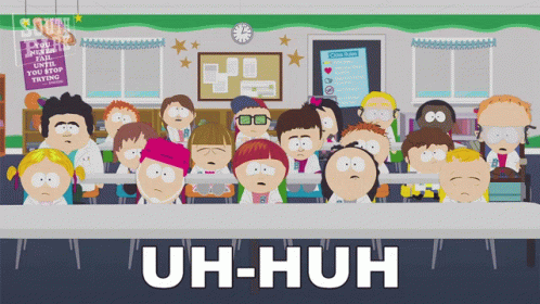 Uh Huh South Park GIF - Uh Huh South Park Moss Piglets GIFs