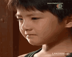 a close up of a child 's face with lakorn hd written on the bottom right