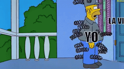 Cuando La Vida Solo Te Da Palos GIF - Fallo Homer Simpson Homero Simpson GIFs