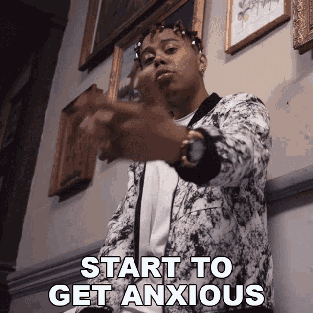 Start To Get Anxious Ybn Cordae GIF - Start To Get Anxious Ybn Cordae Nightmares Are Real Song GIFs