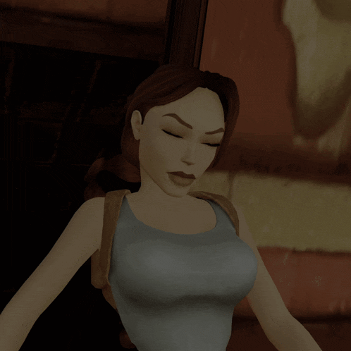 a cartoon character is wearing a black glove