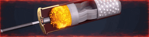 a close up of a fire coming out of a metal object