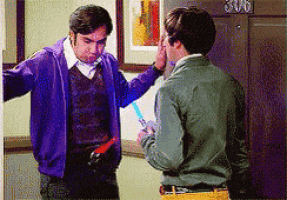 two men are standing next to each other in front of a locker that has the number 306 on it