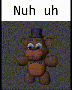 a teddy bear with a top hat is giving a middle finger
