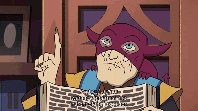 Owl House Principal Bump GIF