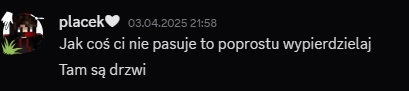 a screenshot of a facebook post from placek on 03/04/2025